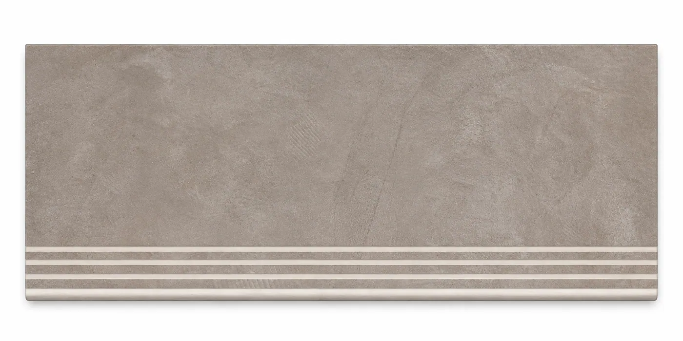 Stepnosing Set Taupe Cement, motif Semen Taupe, ukuran 30 x 60 cm